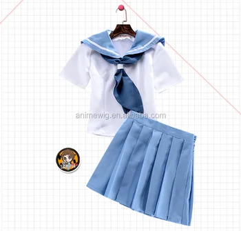 Japanese anime KILL la KILL Mankanshoku Mako girls school uniform clothes cosplay Costume