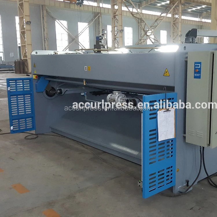 ACCURL CNC Hydraulic Sheet Metal Shearing Machine for 3 Meters Sheet Metal Cutting