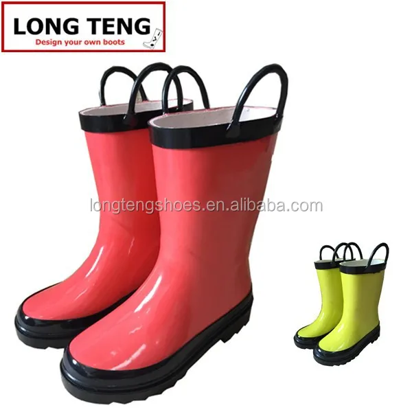 Rainbow Red Kids Rubber Rain Boots With Handle Buy Yellow Rain Boots Kids Rainbow Kids Rain Boots Kids Red Rubber Rain Boots Product On Alibaba Com