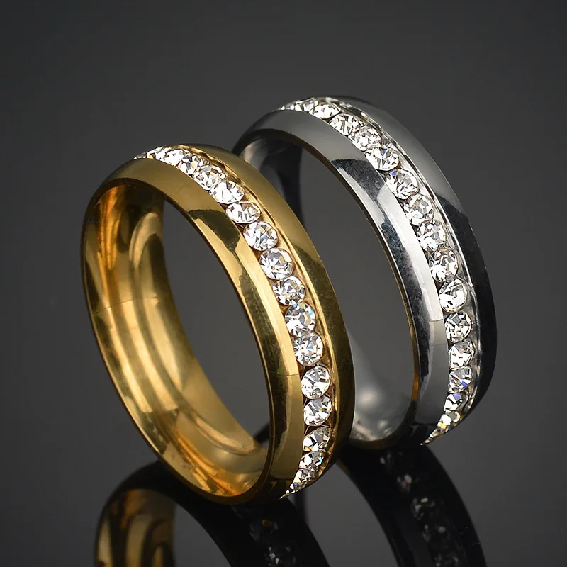 Bague Pour Hommes,Anneau En Titane,Or,Diamant En Argent,Acier Inoxydable,Nouvelle  Conception,Aaa Cristal 316l - Buy Acier Inoxydable 316l,Cristal Aaa,Bague  Vintage Product on Alibaba.com