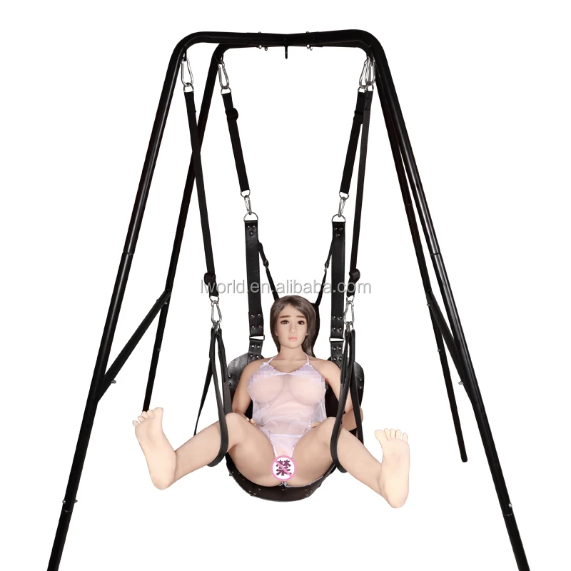 Leather Hanging Love Swing Sex Adult Sex Furniture For Couples picture