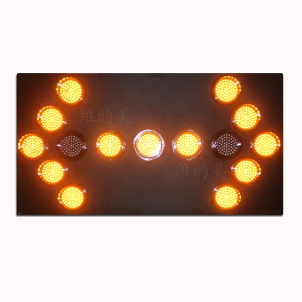 European Market Road Security Indicator LED Arrow Traffic Road Board Signs