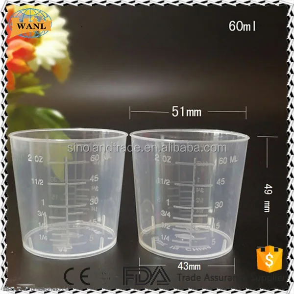 Graduated 15ミリリットル ミリリットル 30ミリリットル 50ミリリットル 60ミリリットル 100ミリリットルplastic Medicine Measuring Cup Buy プラスチック計量カップ 医学メジャーカップ 薬液ボトル Product On Alibaba Com