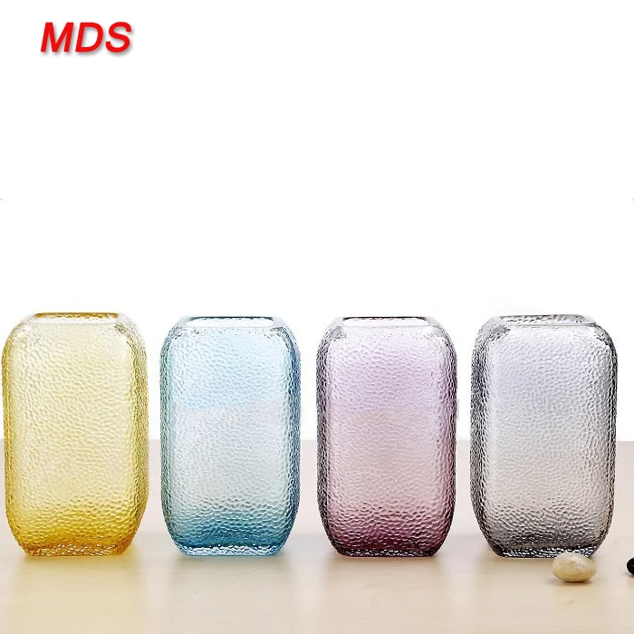 Wholesale handblown colored glass vases vase bali