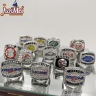 Ring Rings JunMei Factory Store Custom Logo And TEXT USSSA YOUTH STATES Championship Ring For Sports Team