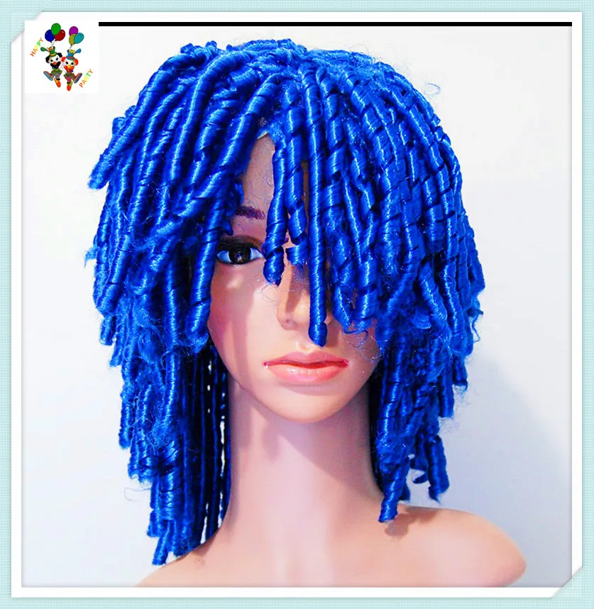 ウィッグ・エクステ simpson Deluxe Marge Simpson Blue Synthetic Costume Wig - Oem