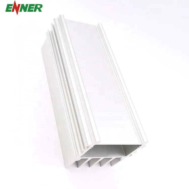 Индивидуальные 6063 Алюминиевые экструзионные профильные детали экструдированный радиатор