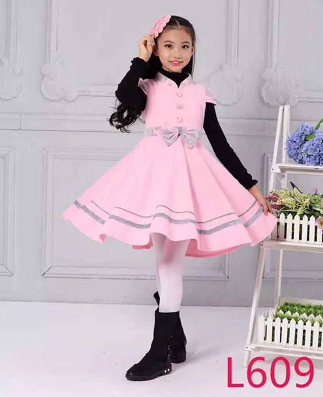 Vestidos De Lana Para Niñas Adolescentes De Fábrica De Ropa China,Vestidos  De Invierno,Prendas De Otoño 2015 - Buy Chica Ropa,Niñas Vestidos De Fiesta  Vestido De Lana Para El Invierno,Vestidos De Lana Para