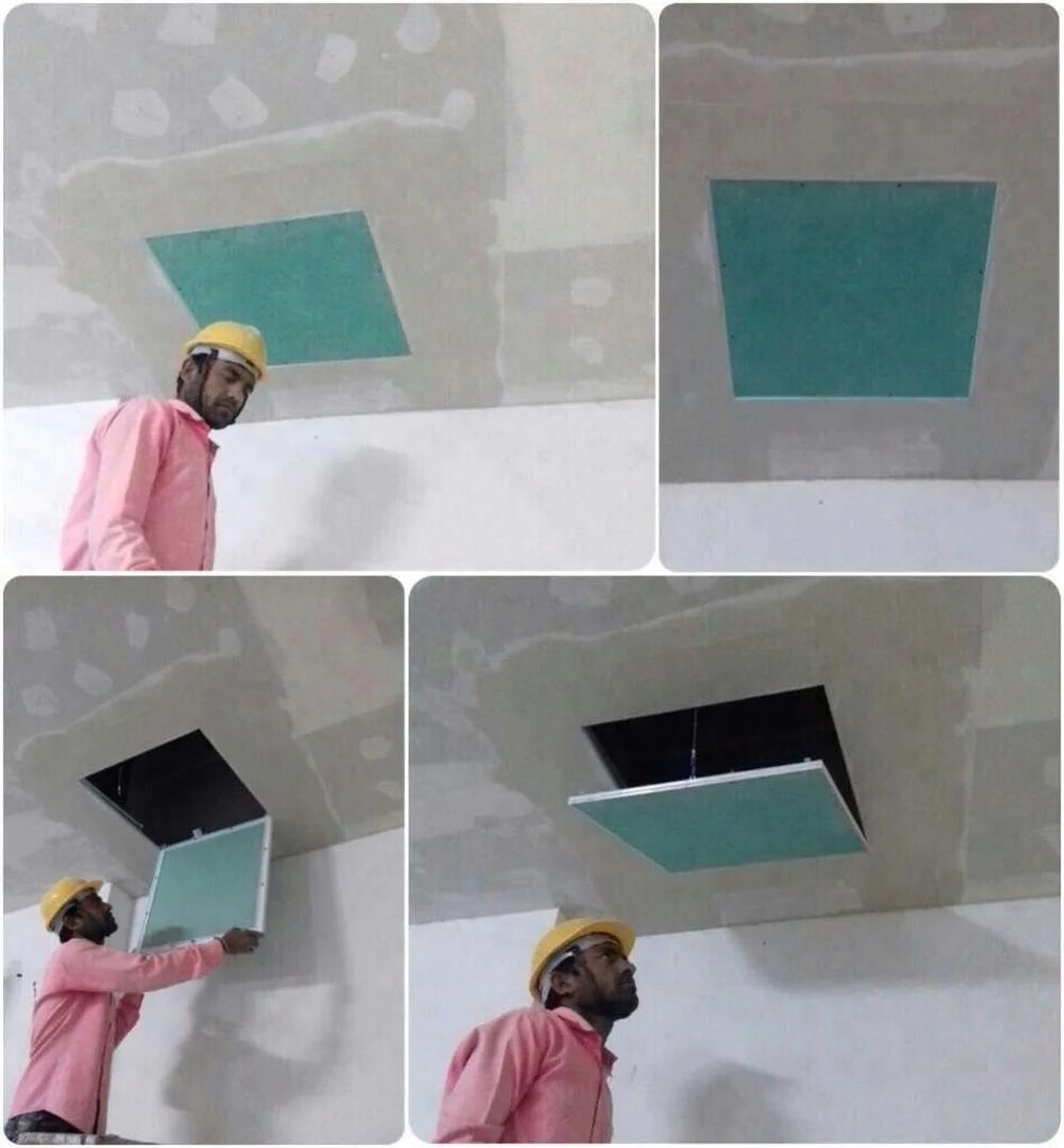 Gypsum Board Inspection Hatch