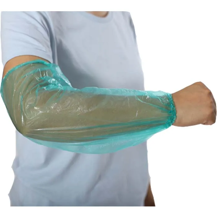 Disposable Waterproof Protective Oversleeve PE Sleeve Arm Cover for Food Cooking