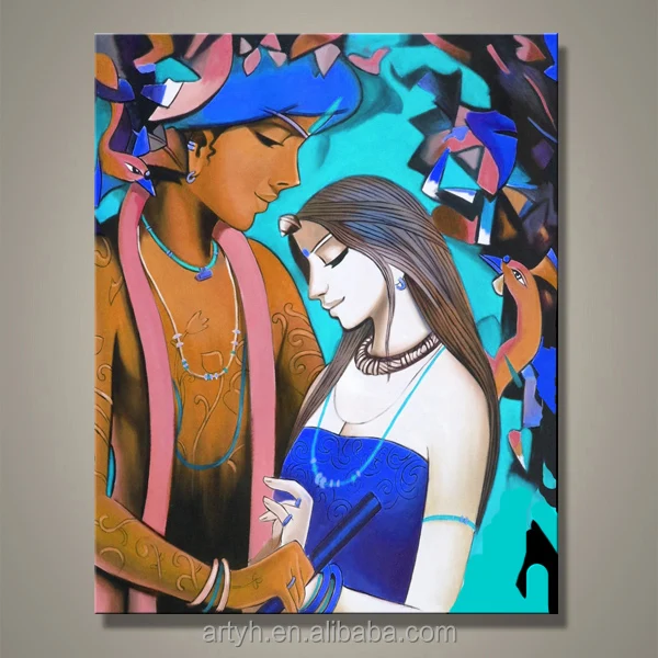 Nude Painting Indian Woman