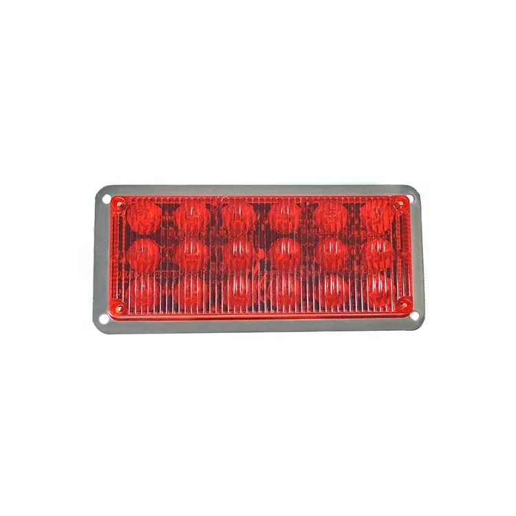 إضاءة سطحية بارزة من طراز LYAF لمصابيح الطوارئ الحمراء والزرقاء والبرتقالية LED