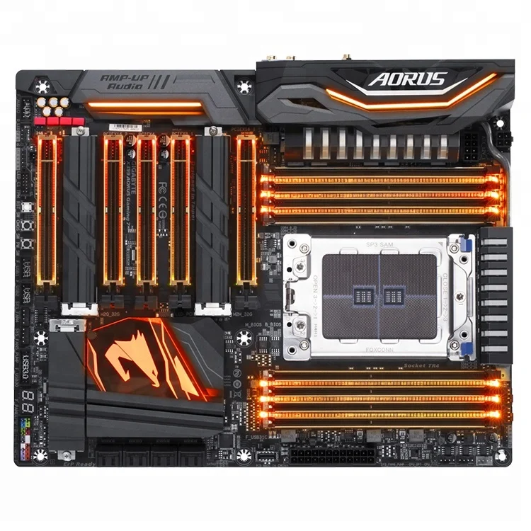 GIGABYTE X399 AORUSゲーミング7中古マザーボードAMD X399 8 X