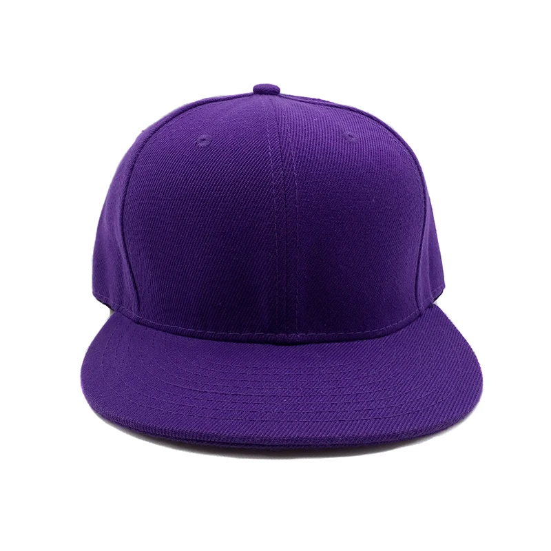 plain purple hat