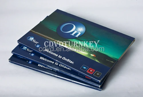 OEM/ODM индивидуальный автомобильный инструкционный буклет, конверт и кошелек, карманный набор для компакт-дисков и упаковочной фабрики