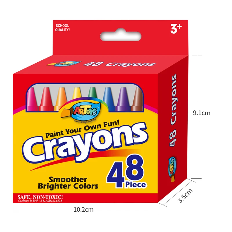 Мелки оптом набор восковых карандашей для детей нетоксичный Набор рисования