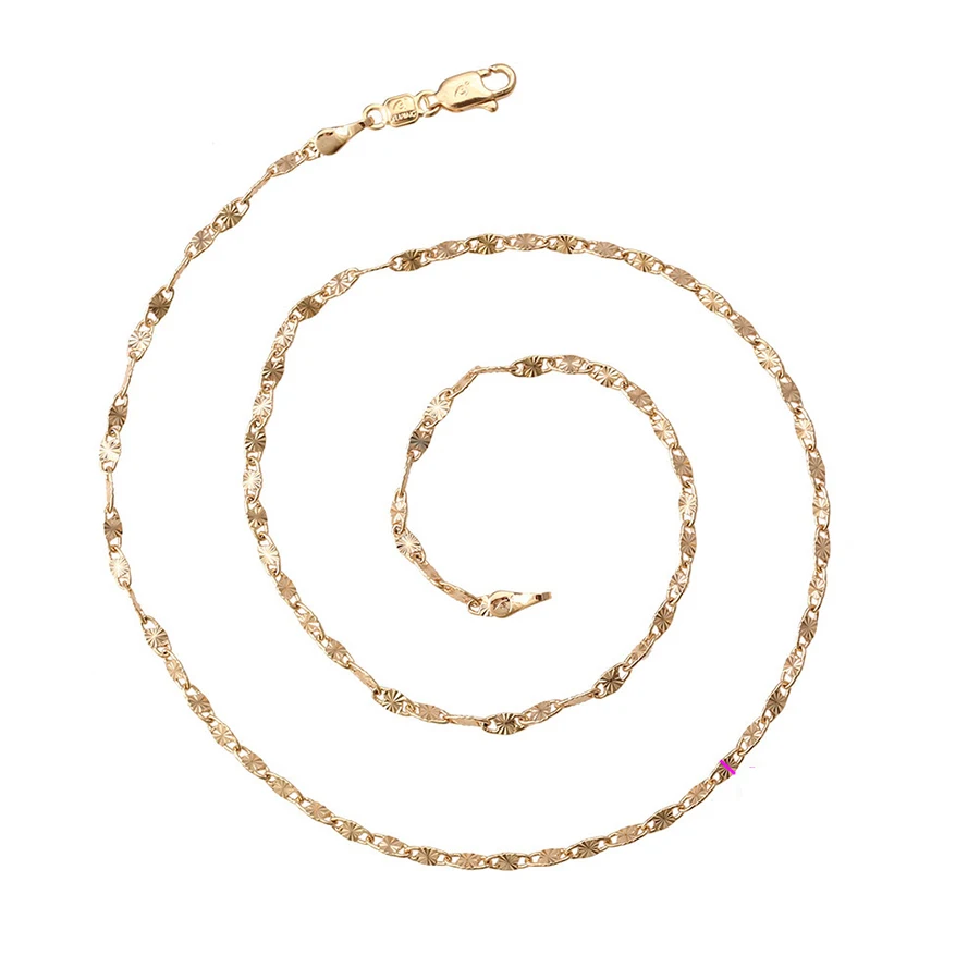 42576 Copper Alloy Chain Fashion Gold 