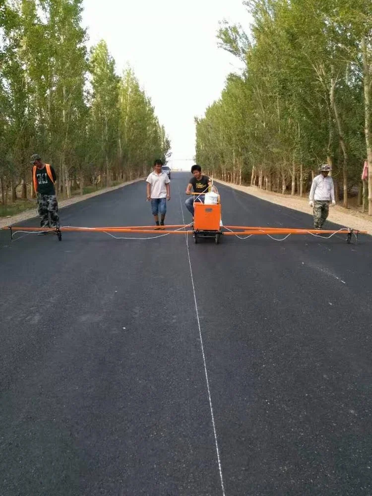 LXD машина для предварительной маркировки дорожной линии с ручным