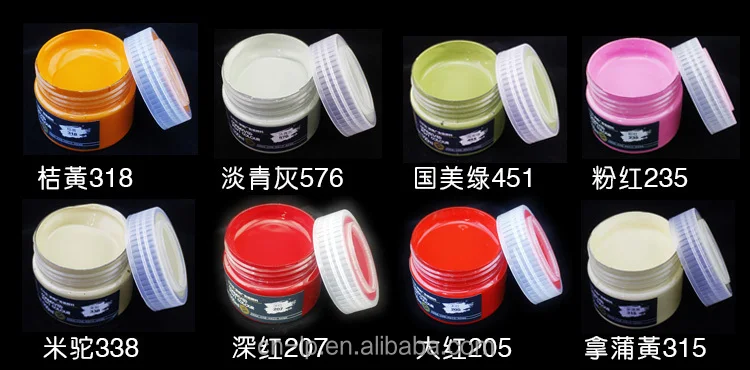 High Quality 100ml Acrylic Paint in Different Colors Wholesale for Art Painting on Canvas Glass Paper