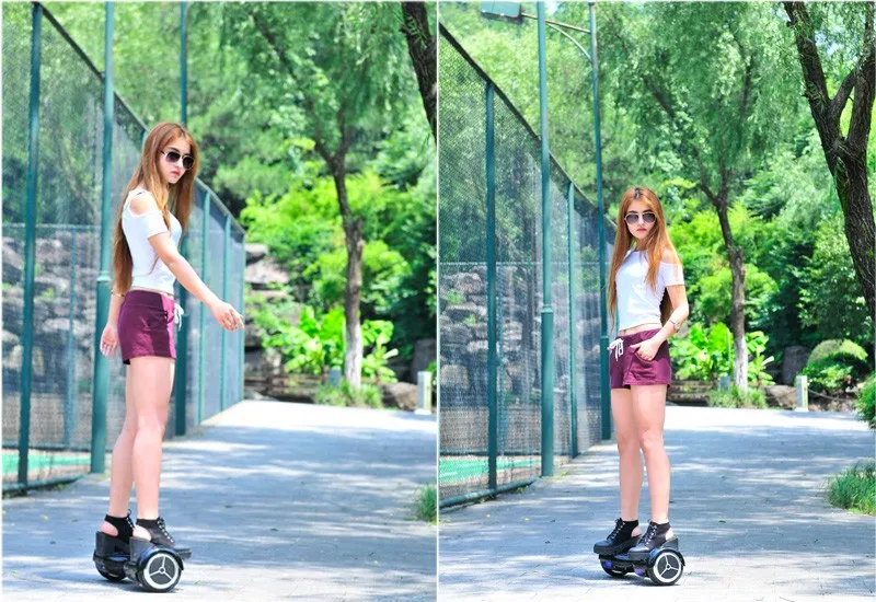 CHIC One Wheel Motion Sensor Hoover Board Hooverboard Balance Scooter