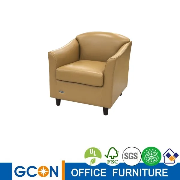 Black Small Set Sofa for Single Person in Office or at Home