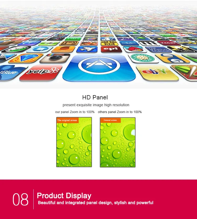 55 Inch Hd Controller Lcd Mall Advertising Interactive Ultra Slim Video