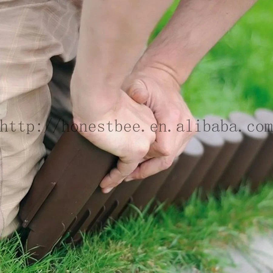 
8 шт частокол ограда палисадник сетка газон пластиковое ограждение для защиты от современного завода границы путь садового ограждения набор 