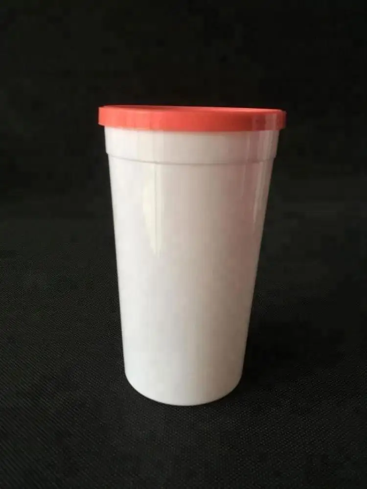Пластиковая чашка для напитков 22 унции для стадиона на заказ с крышкой