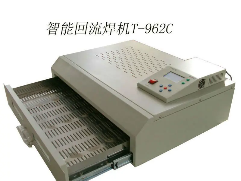 Reflow Oven Reflow Soldering Machine, T962c Smd Bga Infrared Ic Heater  400x600mm