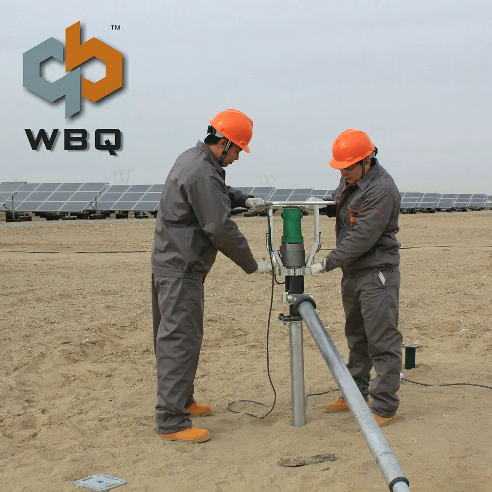 Ground Screw Anchor Piling Machine