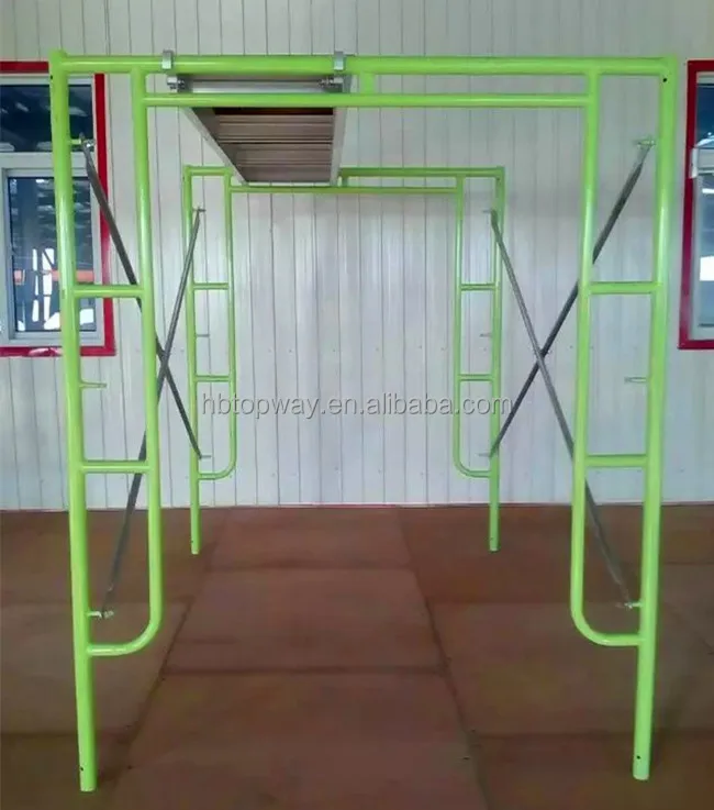 Walk Through Frame Scaffolding Used in Russian