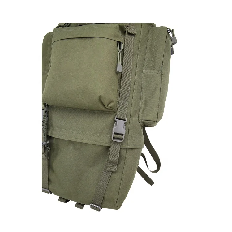 KMS Custom Professional Mountaineering Large Capacity Load Bearing Compartment Hiking Camping Tactical Backpack