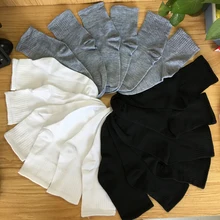 3 par meias femininas longas meias brancas Ladies preto Unisex da mulher térmica para 4 temporada mulheres Art 3d impresso meias esportivas