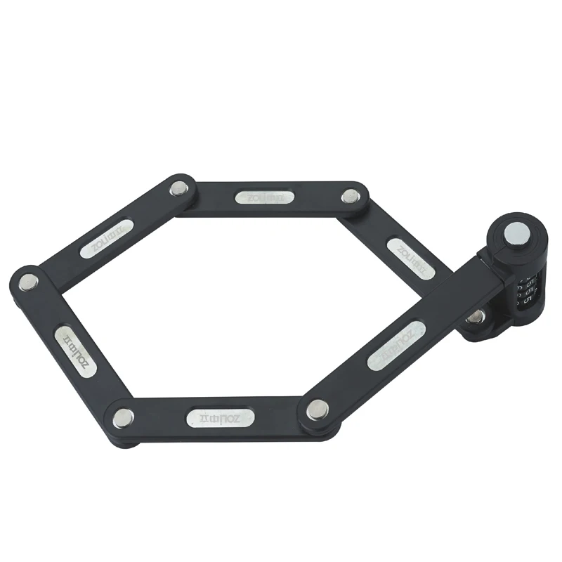 Складной Замок ZOLi с пятью паролями для велосипеда и комбинированного велосипеда, складной замок 89812