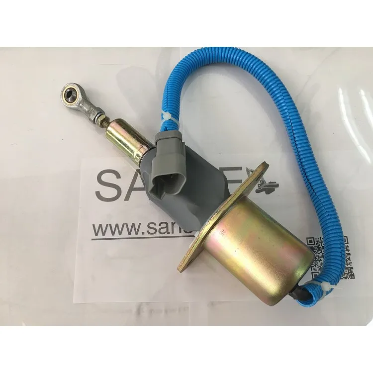 6008-15-9150 Diesel Engine Stop Switch for PC300LC-7 Excavator Flameout Solenoid , Stop Solenoid