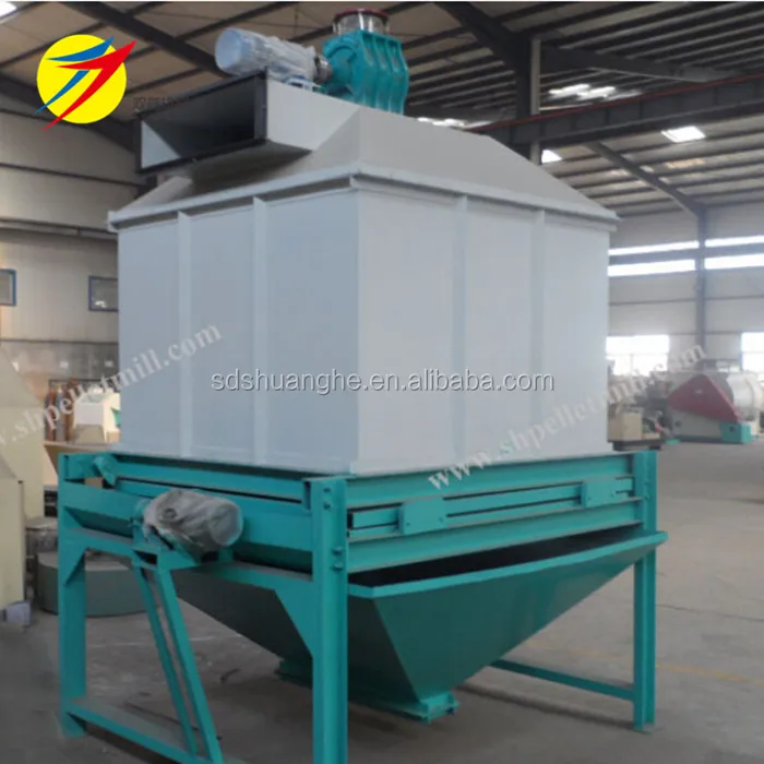 Animal Use Counter Flow Pellet Cooler for Feed Processing Machine