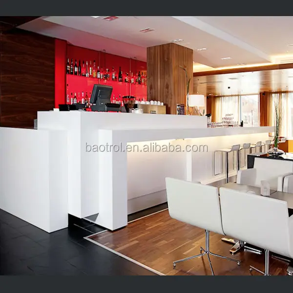 Nightclub Colorful Led Light Counter Led bar Counter Design