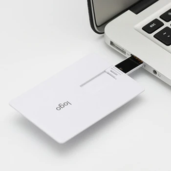 Bulk OEM blank usb business credit card size pen drive shape usb memory stick flash pendrive credit card usb flash drive