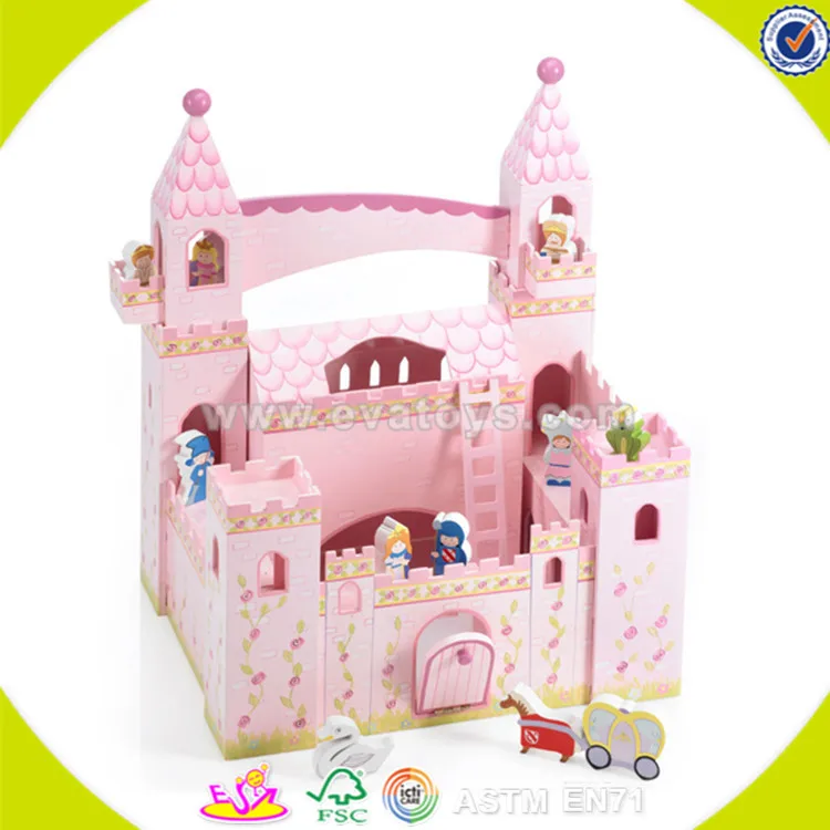 argos wooden princess castle