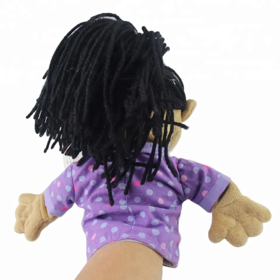 Factory Price Wholesale OEM Funny Face Finger Puppet Toys Handmade PVC Plastic Personality Puppet Toys