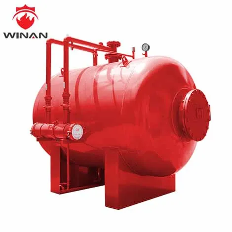 High Quality PHYM Horizontal Foam Bladder Tank