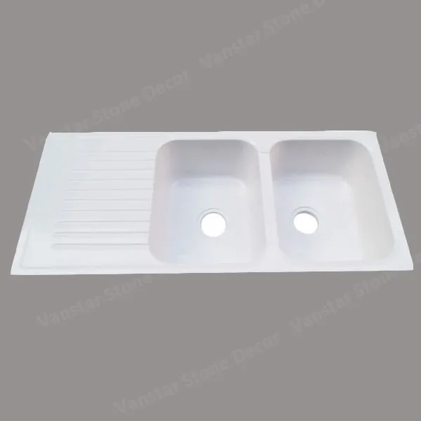 Vanstar Artificial Stone Double Bowl Quartz Composite Kitchen Sinks Buy Composite Kitchen Sinks Quartz Composite Kitchen Sinks Artificial Quartz Sinks Product On Alibaba Com