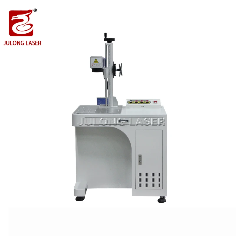 Liaocheng Desktop Fiber Laser Marking Machine 20w 30W 50w 100W Lazer Marker Printer for Plastic Metal