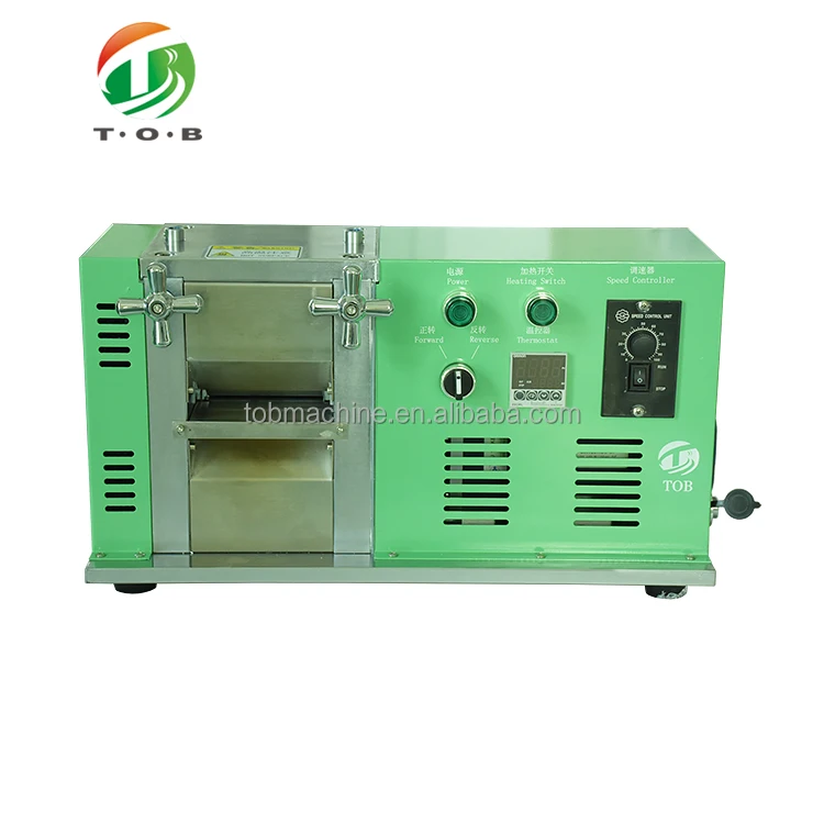 Lab Small Roller Heat Press Machine for Lithium Battery Electrode Calendering