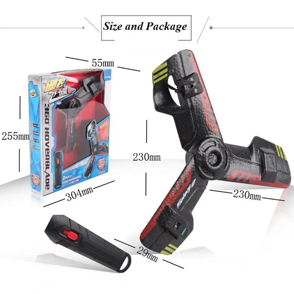 НЛО мяч Бумеранг самолет Творческий мини Drone RC Quadcopter дистанционного управления игрушки аккумуляторная летающая тарелка