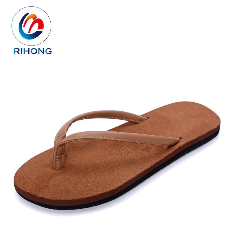 Latest Design Custom Cheap Plain Brown Color Comfortable Eva Rubber Ladies slippers Bangkok