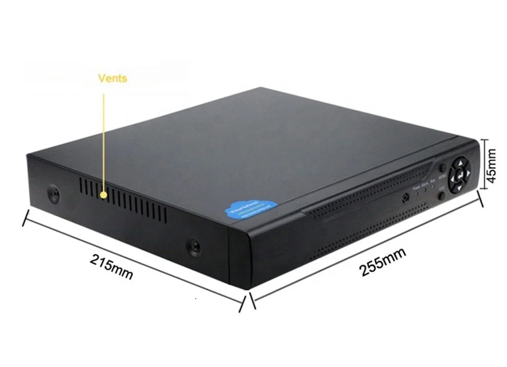 H.264 CCTV DVR Digital Video Recorder with 16CH Input, P2P Support
