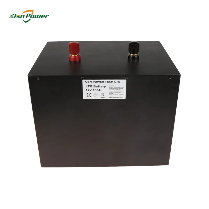 30000 Life Time LTO Battery Lithium Titanate Battery Pack 12V  100Ah Automotive Starting Battery Works in the Extreme Low Temp