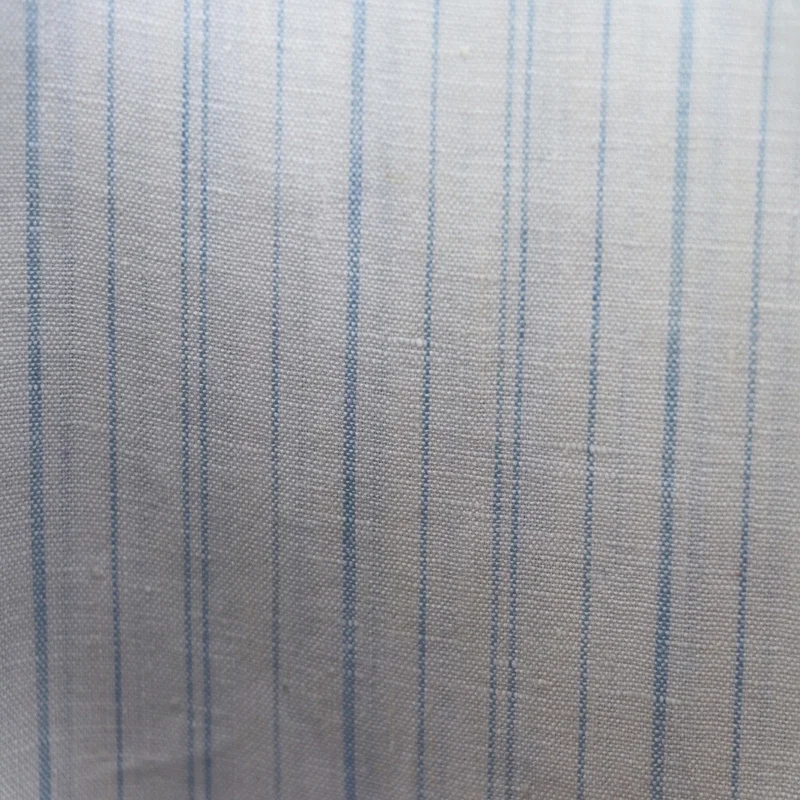 Высококачественная Яркая Цветная окрашенная полосатая льняная ткань 100%