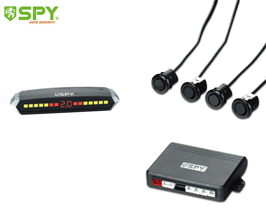 SPY A3 Polo Tucson Camry Car Parking Sensor with LCD Connect Sensors System for Front and Rear Car Reverse Aid